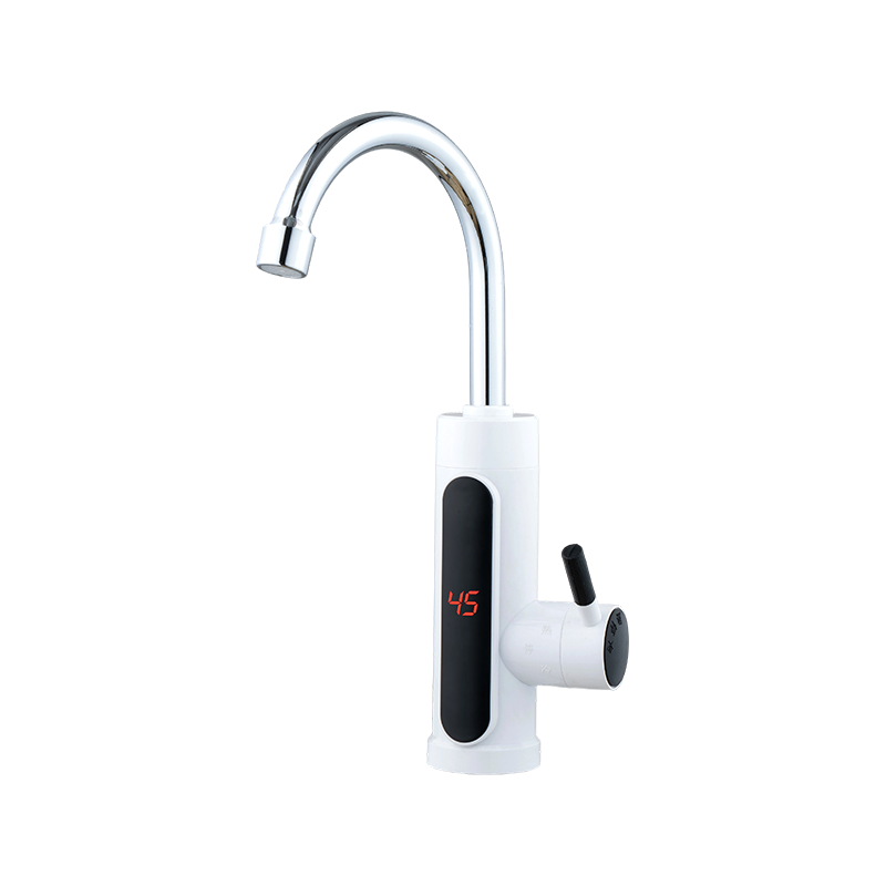 TJS-05 ABS ডিজিটাল LED ডিসপ্লে রান্নাঘরের জল গরম করার কল গরম জলের ট্যাপ বয়লারের জন্য তাত্ক্ষণিক গরম ট্যাপ
